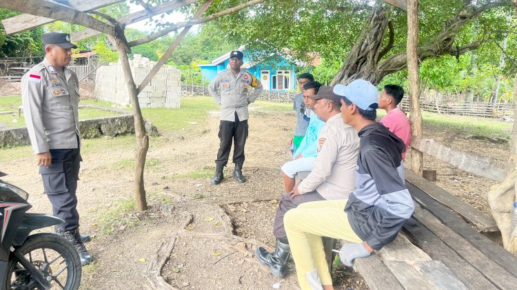 KRYD Polsek Rote Barat Daya, Jaga Kamtibmas Tetap Kondusif