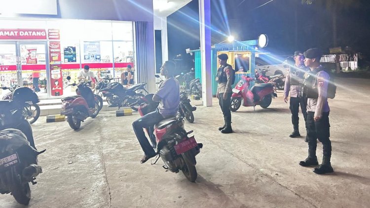 Patroli Ronda Presisi  Polres Rote Ndao, Upaya Preventif Gangguan Keamanan