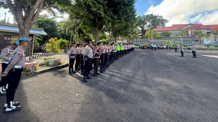 Kabag Ops Polres Rote Ndao : Kita Lakukan Pengamanan Humanis dan Persuasif