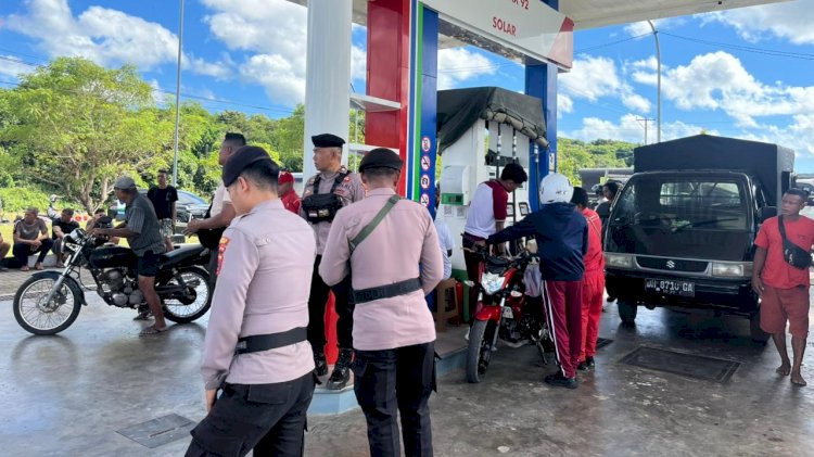 Cegah Gangguan Keamanan, Satuan Samapta Polres Rote Ndao Intensifkan Patroli Preventif