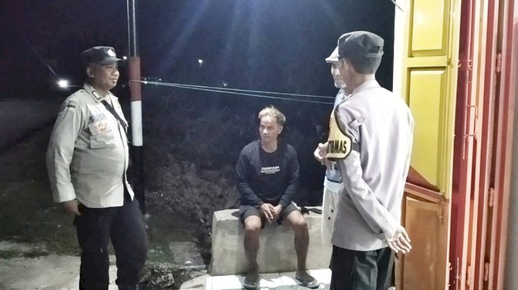 Pastikan Keamanan Masyarakat, Polsek Rote Barat Daya Tingkatkan Kegiatan Patroli Dialogis
