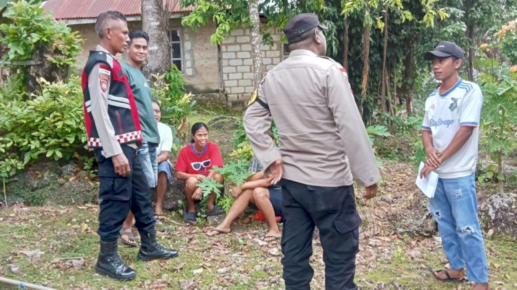 Tekan Kriminalitas, Polsek Rote Selatan Tingkatkan Kegiatan Kepolisian