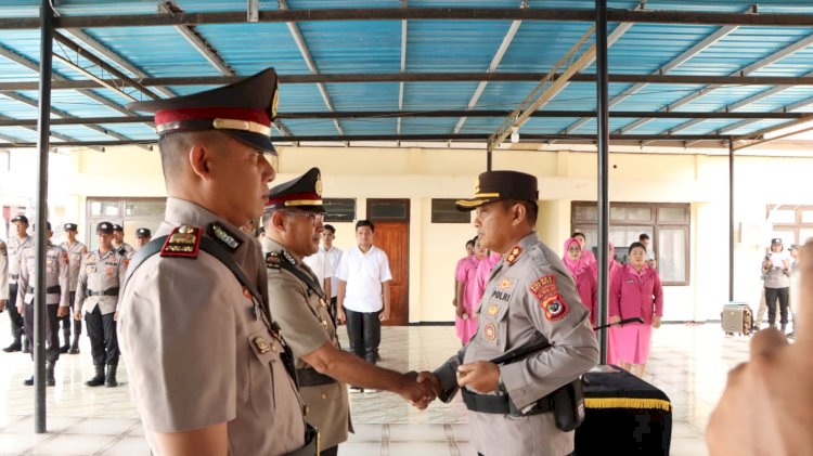 Kapolres Rote Ndao : Kasipropam Berganti, Disiplin  Personel Tetap Harus Terjaga