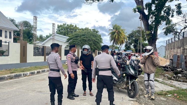 Patroli Preventif Presisi Satuan Samapta Polres Rote Ndao, Bentuk Proaktif Polri Cegah Tindak Pidana