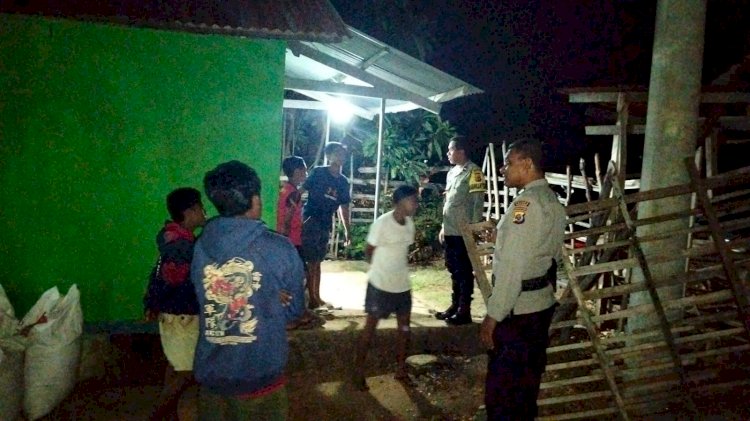 K2YD Polsek Rote Tengah, Tingkatkan Kewaspadaan Masyarakat Terhadap Potensi Begal