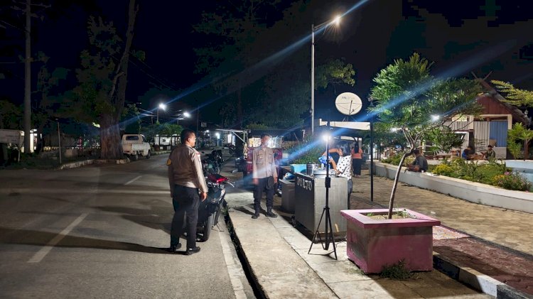 Patroli Dialogis Polsek Lobalain,Langkah Efektif Cegah Kejahatan Jalanan