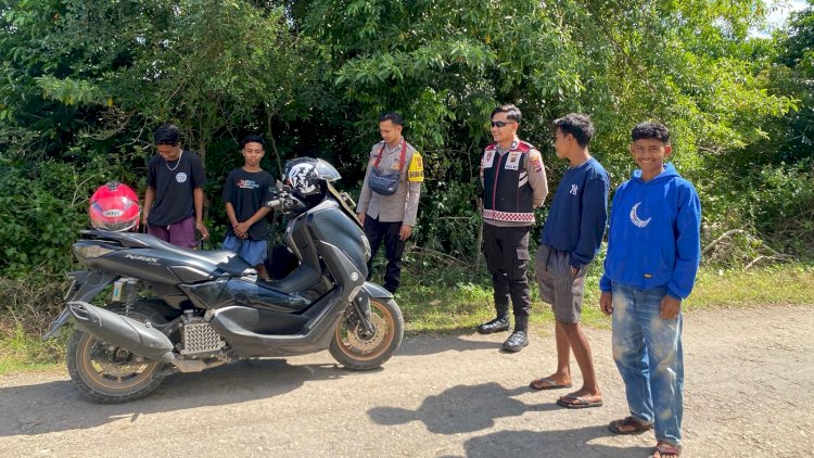 Polsek Rote Selatan Gelar Patroli Preventif Guna Cegah Potensi Kriminalitas