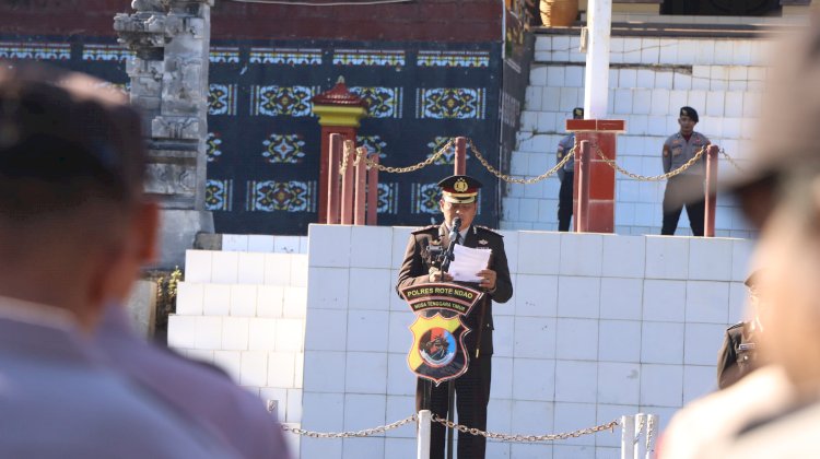Kapolres Rote Ndao : Pancasila Pemersatu Bangsa Fondasi Perdamaian Dunia