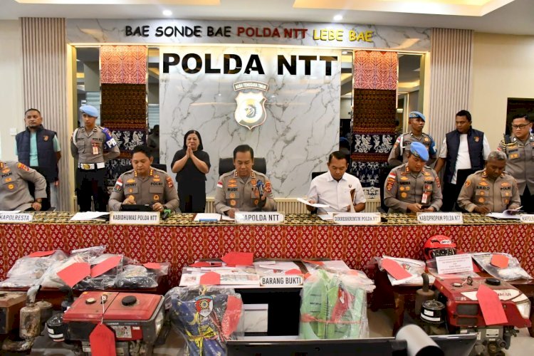 Kapolda NTT Peringatkan Pembuat Senjata Api Rakitan: Hentikan Sekarang atau Hadapi Tindakan Hukum