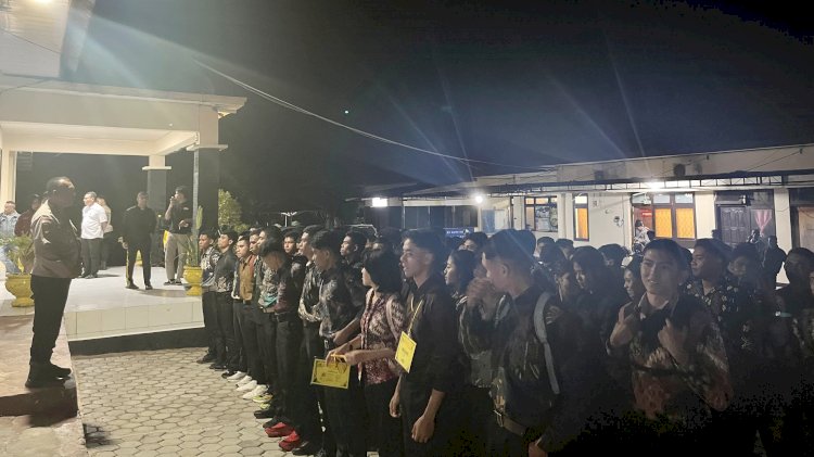 17 Orang  Casis Pengiriman Polres Rote Ndao Lolos Rikes Tahap II Rim Terpadu Anggota Polri TA 2026