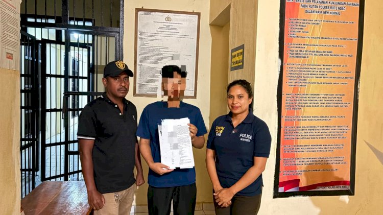 Tersangka Persetubuhan Anak di Batutua Ditahan Untuk Kepentingan Penyidikan