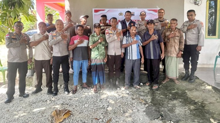 Wakapolres Rote Ndao Gelar Jumat Curhat, Himbau Warga Utamakan Keselamatan Saat Berkendara
