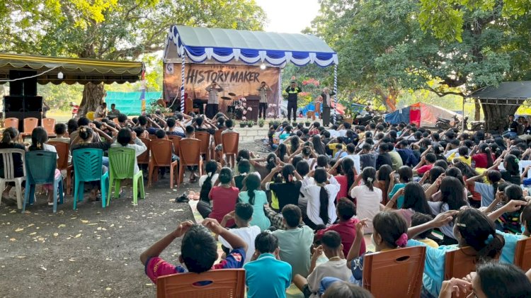 Jelang Hari Bhayangkara ke 80,  Polres Rote Ndao Gelar Terapi  USEFT Secara Massal Bagi 532 Peserta