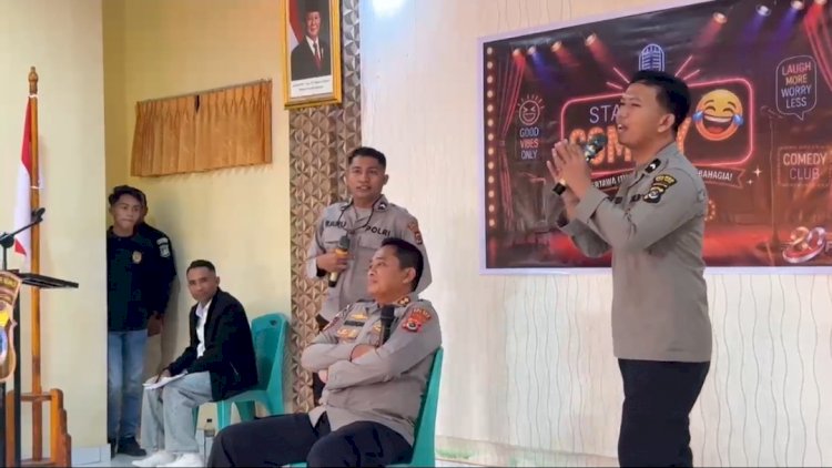 Jelang Hari  Bhayangkara ke-80, Polres Rote Ndao Gelar Lomba Stand Up Comedy