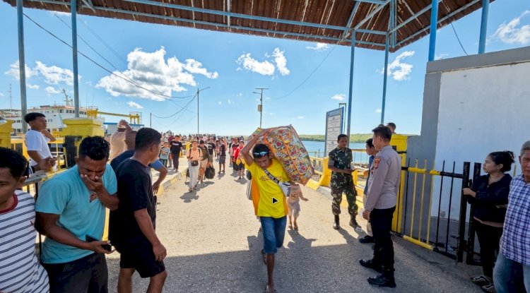Pengamanan di Pelabuhan Pantaibaru, Jamin Kenyamanan Masyarakat