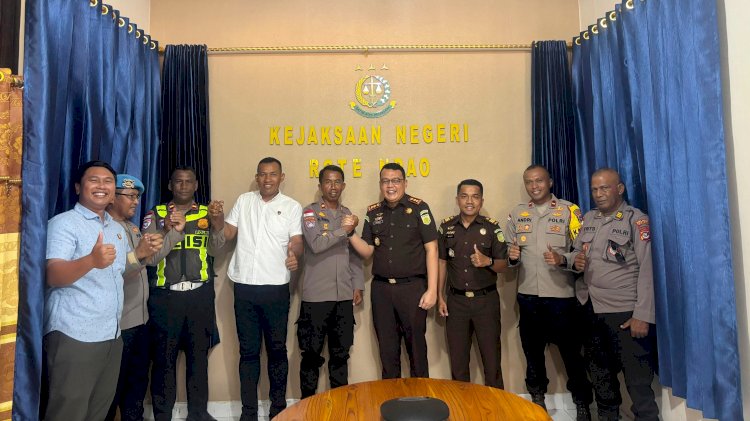 Sinergitas Kodim 1627,Polres Rote Ndao dan Kejari Rote Ndao Jaga NKRI dari Selatan Indonesia