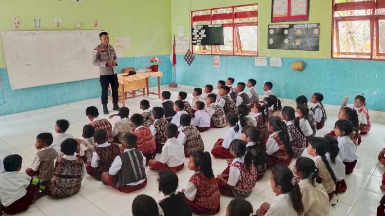 Upaya Cegah Bullying Dilingkungan Sekolah, Polsek Pantaibaru Intesifkan  MPLS Untuk Edukasi Bagi Pelajar