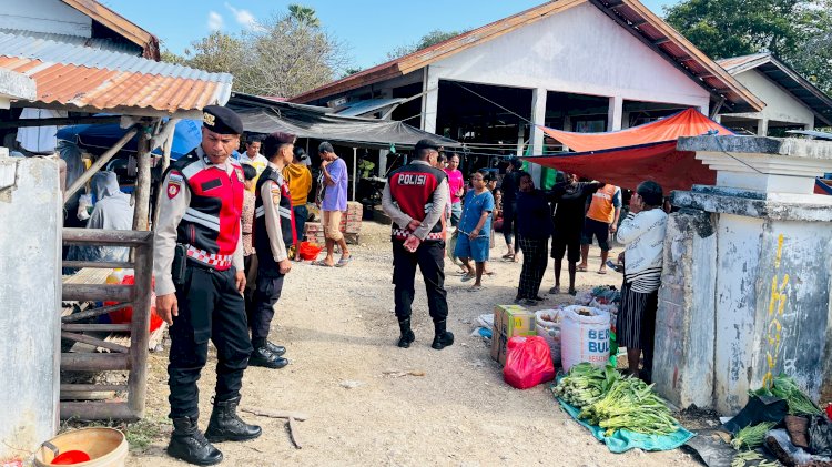 Langkah Preventif Satuan Samapta Polres Rote Ndao  Melalui Patroli Dialogis Untuk Jaga Kenyamanan Masyarakat