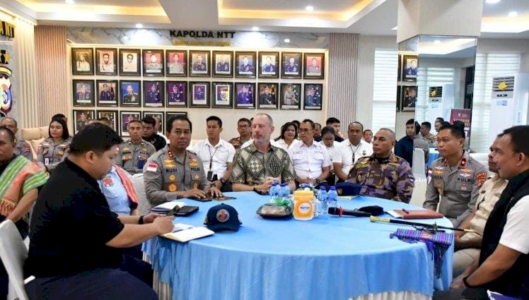 Kapolda NTT Terima Delegasi Trilateral Meeting Polri, AFP, dan PNTL, Perkuat Sinergi Pengamanan Perbatasan