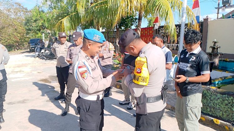 Operasi Gaktiplin Terhadap Personel Polsek Pantaibaru, Cegah Judol dan Pinjaman Online
