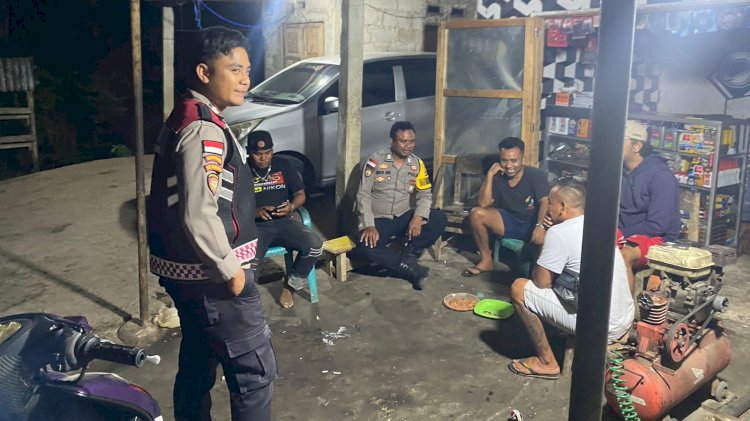 Polsek Rote selatan Lakukan Kegiatan KRYD, Hadirkan Keamanan dan Kenyamanan Bagi Masyarakat