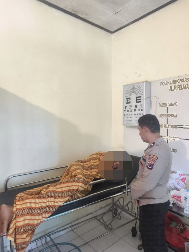 Tahanan Sakit, Sat Tahti Respon Cepat Dengan Berikan Pelayanan Kesehatan