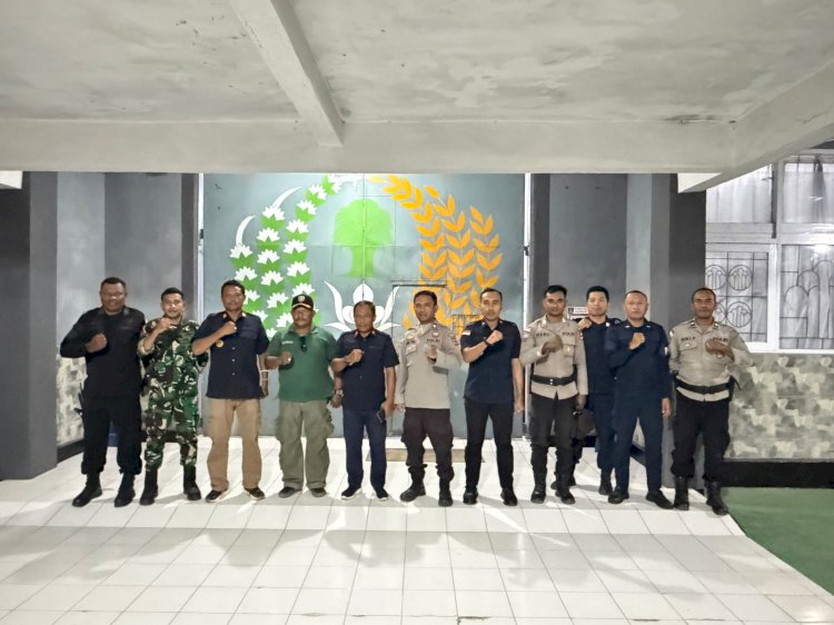 Bersama Tim Gabungan, Polsek Lobalain Razia Warga Binaan Lapas Kelas III Ba'a