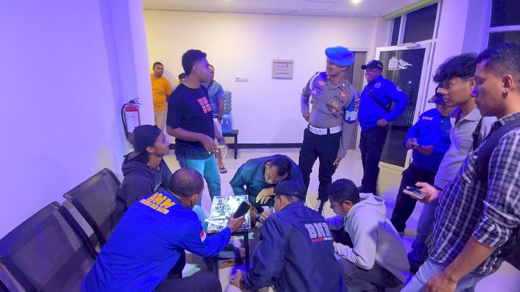 Polres Rote Ndao Gelar KRYD Gakkum Narkoba, Periksa Pengunjung Hotel dan Lakukan Tes Urine