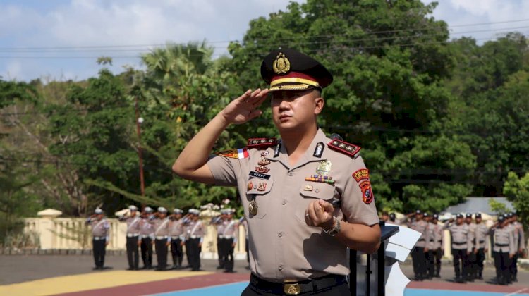 Peringati Hari Sumpah Pemuda Tahun 2026, Polres Rote Ndao Gelar Upacara Bendera di Lapangan Bhayangkara